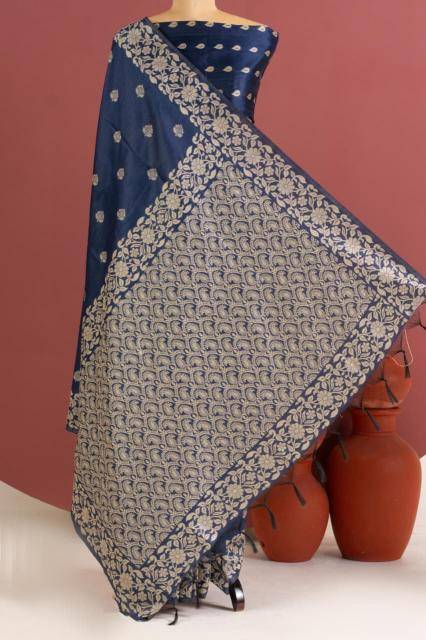 Akshara jamdani raw silk Wholesale saree supplier in Mumbai